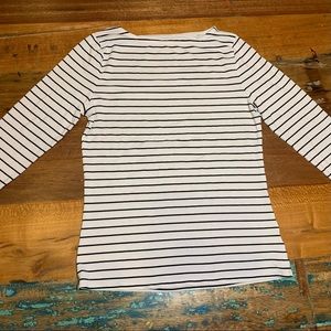 Target - Comfy Striped 3/4 Sleeve T-Shirt